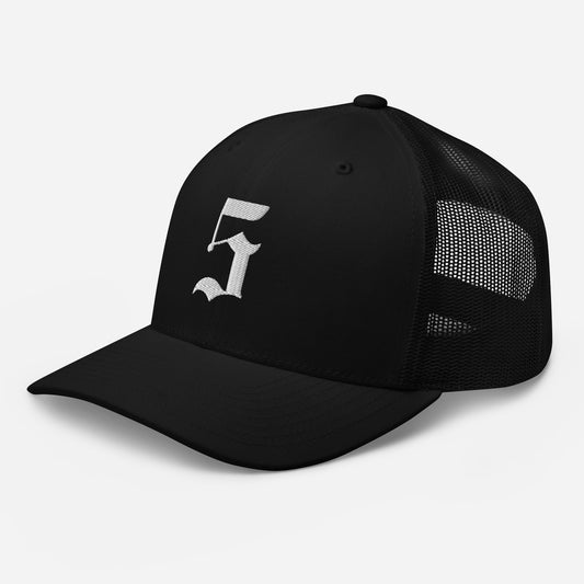 "5" Trucker hat